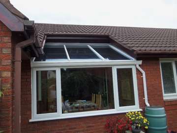 Design and Build glazed area to Dinning room ; roof - K2 PvcU roof system glazed with Celsius one U value 1. Windows ; White PvcU 2800 - triple glazed U value .9 Liverpool pvcu windows Sash windows liverpool